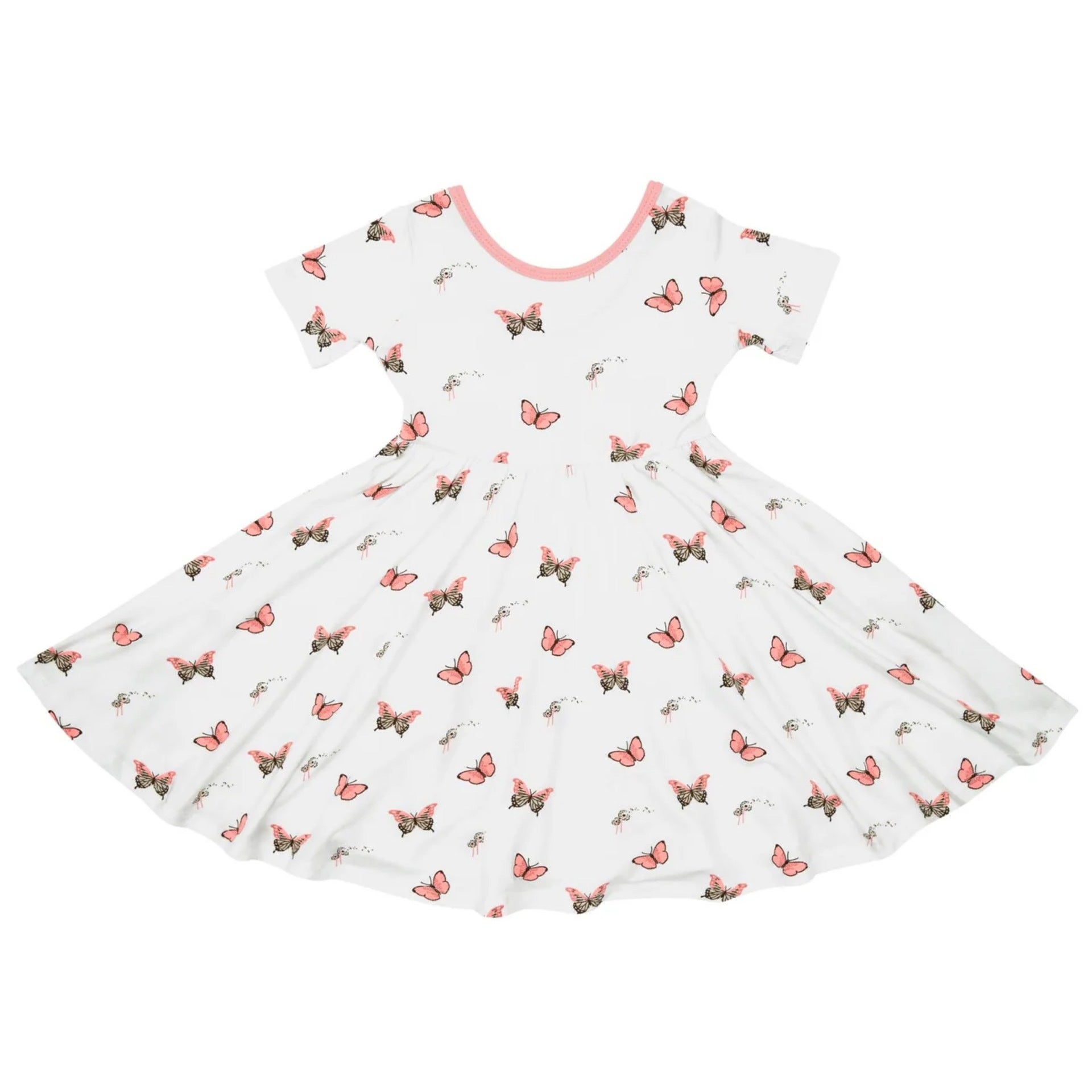 Baby dress butterfly best sale