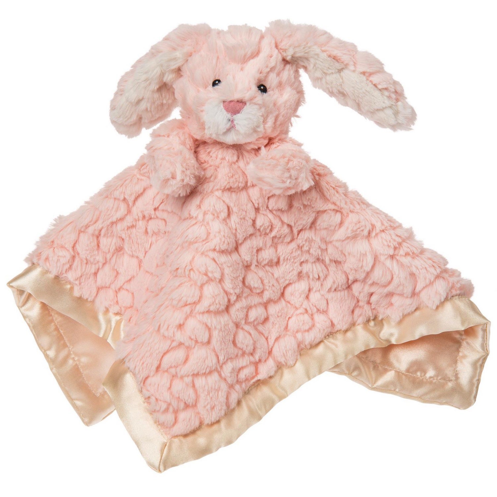 Pink bunny lovey sale